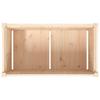 Vidaxl Donica Ogrodowa, 90X50X50 Cm, Lite Drewno Sosnowe