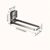 Removable Towel Rack for Bathroom No Drill Installation Space Saving Storage Shelf for Kitchen Laundry