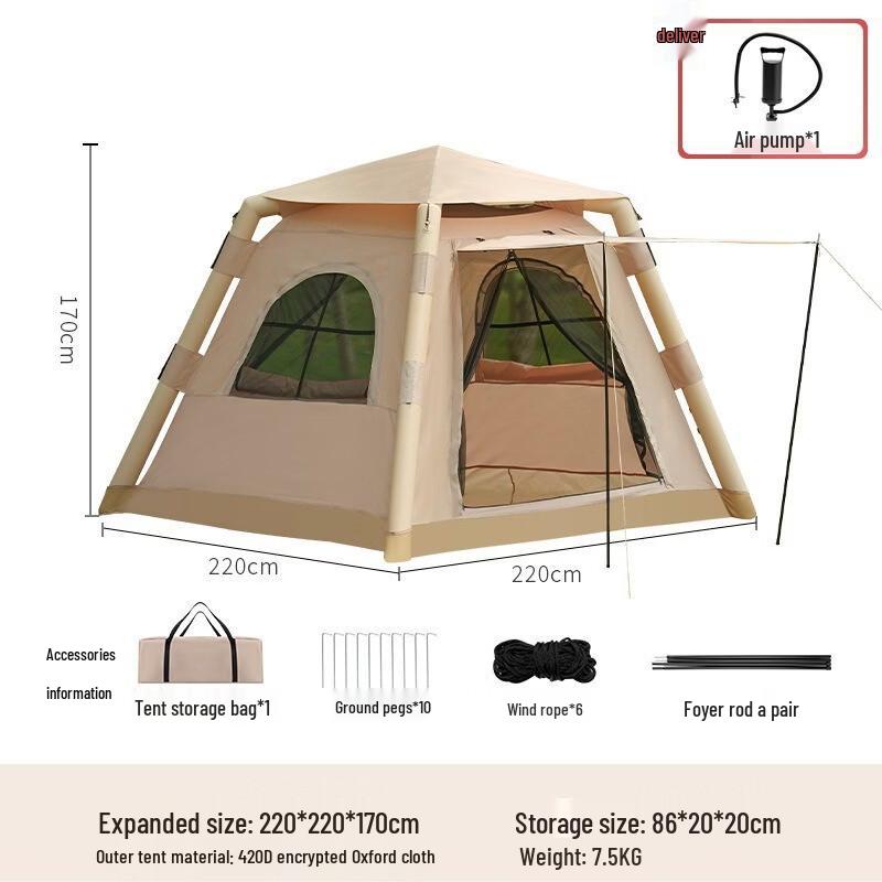 Yining Outdoor Inflatable Camping Tent