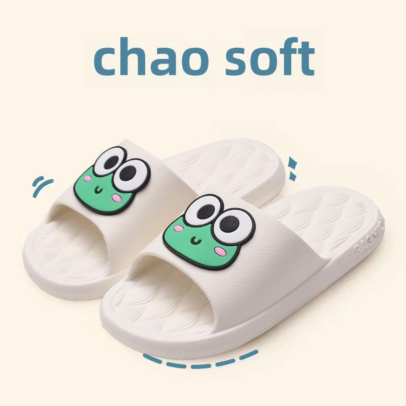 Летние детские тапочки с мультяшным принтом: Милые сандалии для дома и улицы для мальчиков и девочек
