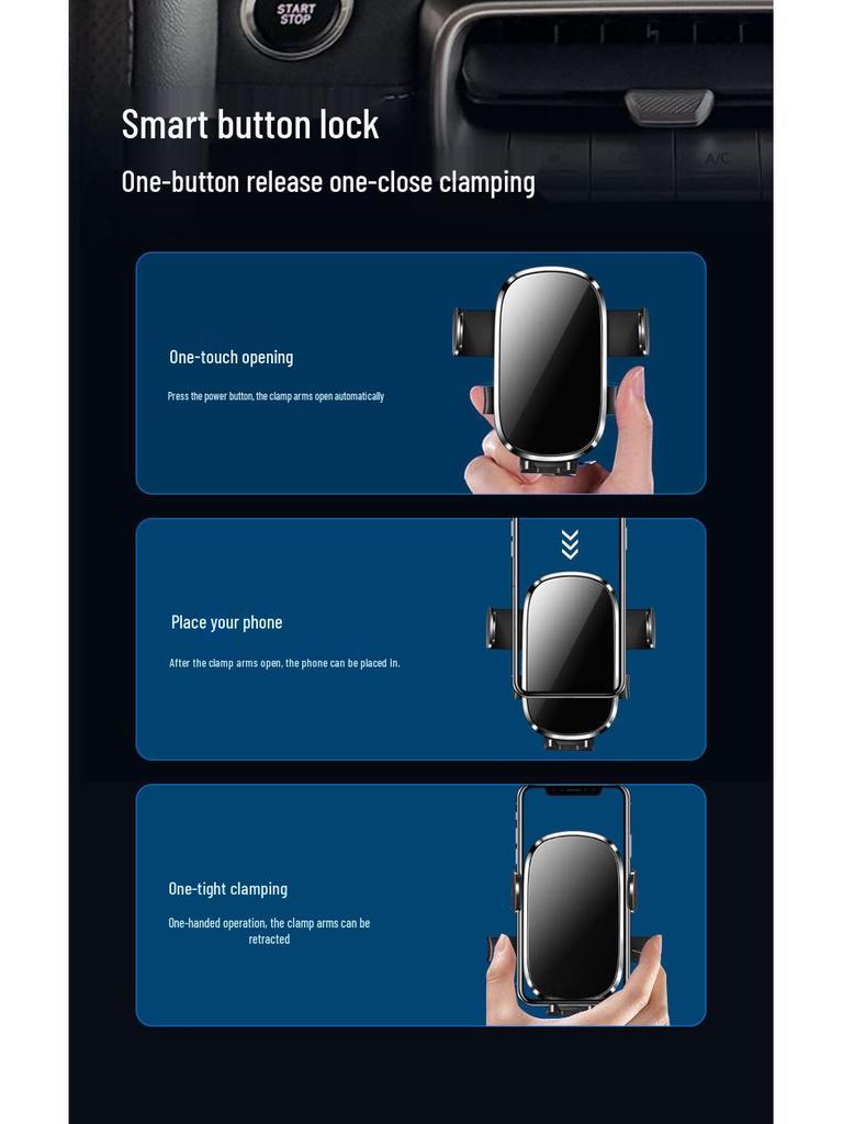 2025 JMC Yuhu Screen Model Phone Holder Navigation Bracket Upgrade