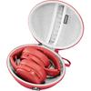 Hard Travel Carrying Case Compatible with Skullcandy Crusher Over-Ear Headphones. (Case Only, Not Include The Device)-Black(Black Lining)