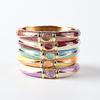 Retro Geometric Women's Elastic Bracelet - Fashion Drip Oil Series