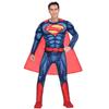Déguisement Superman Classique Adulte - Marque Superman - Bleu - Effet Musclé - Cape Rouge