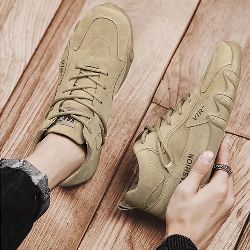 Мужская обувь дышащая нескользящая рабочая обувь для мужчин модные кроссовки для ходьбы на открытом воздухе кроссовки для скейтборда