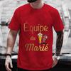 Футболка Evg Team Groom Man для французской свадебной вечеринки, футболки Future Groom Squad Beer Graphic, топы Y2k, футболка для мальчишника с парнем
