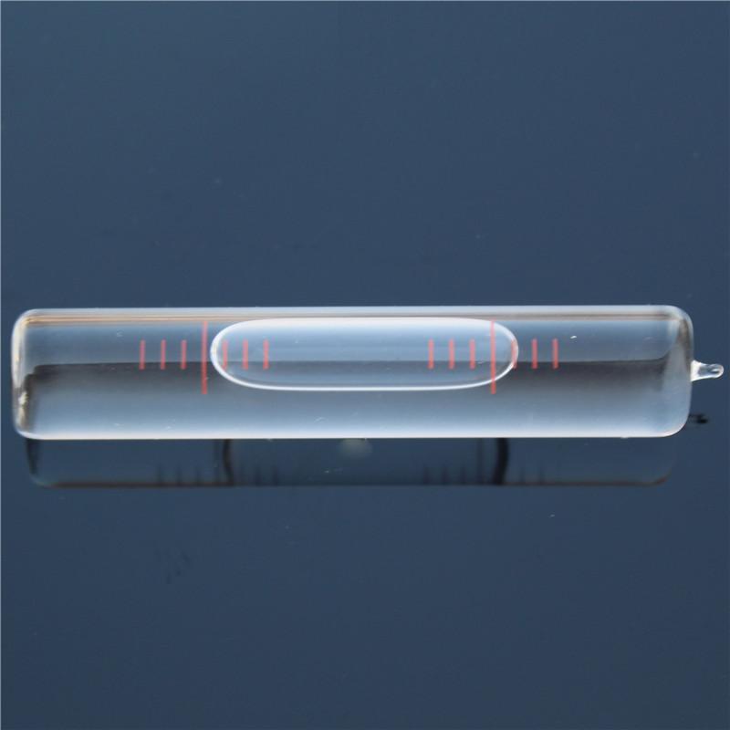High-precision Glass Level Bubble Tubular Spirit Level Blister Beads Vials Diameter 13mm