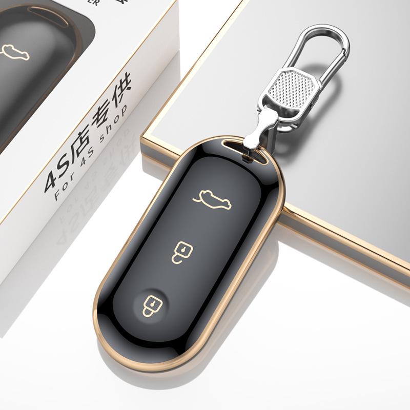 Чехол для ключа автомобиля Huawei Aito New M7 M5, унисекс, с декоративной пряжкой