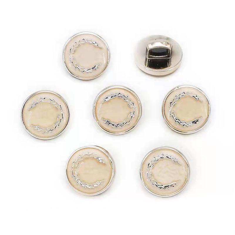 Женские ароматные круглые жемчужные декоративные пуговицы - пластиковые пуговицы для рубашки, пришитые вручную