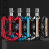 Mountain Bike Pedals with Reflector Lightweight Aluminum Bicycle Pedals for SPD