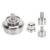 Alcohol Lamp Burner 304 Stainless Steel Explosion Proof Leakproof Metal Alcohol Burner for Laborator