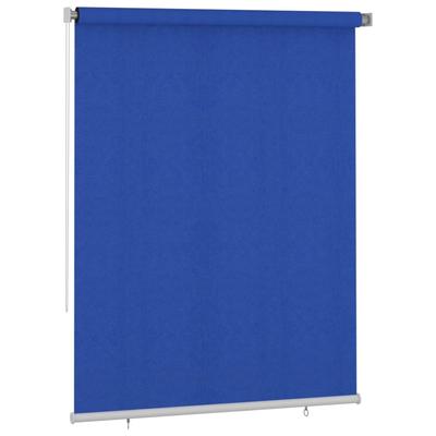 Outdoor Roller Blind 185 (W) X 230 (H) Cm Blue HDPE