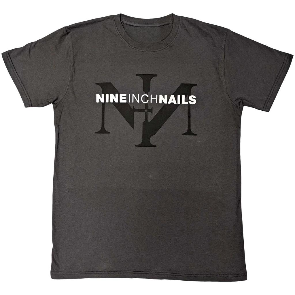 Nine Inch Nails Винтажная Унисекс Футболка Унисекс Круглый Вырез 100% Хлопок Короткий Рукав Y2k Оверсайз Популярная Мода Летняя Футболка Подарки для Фанатов