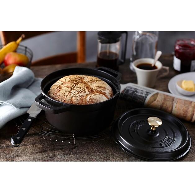 Кокотница Zwilling Staub круглая 16см черная 1,2л (40509-480-0)