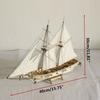 DIY Ship Assembly Model Kits Wooden Sailing Boat Scale Model Decoration