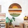 Fun-L023 Закат Закат Спальня Гостиная Кабинет Фон Ландшафтный Дизайн Наклейка Наклейка Самоклеящаяся