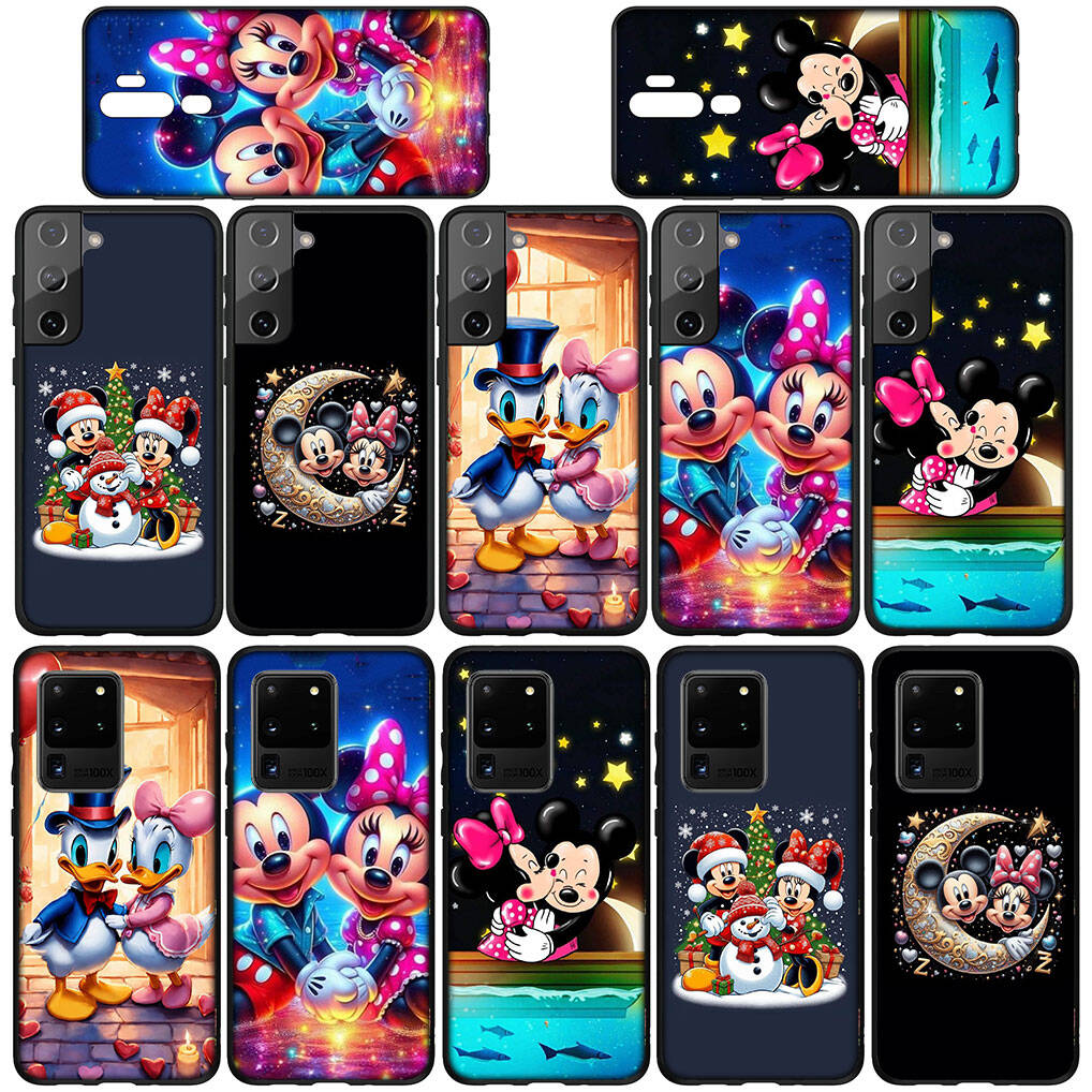 for iPhone 17 16 15 Xiaomi Poco F7 F8 X7 X6 C85 C75 C71 M8 Redmi Note 14 13 12 11 Pro Max 14C 13C 15C A3 A4 12C Phone Case Minnie Mickey Mouse Cover