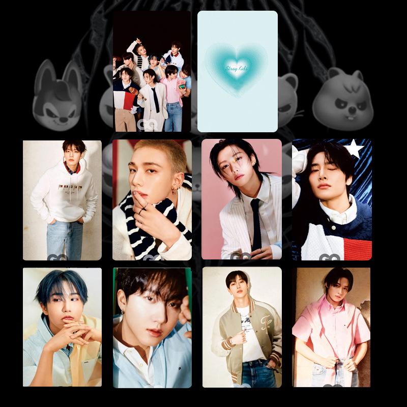 8Pcs Stray Kids Lomo Card Skzoo Peripheral Same Style Collection Card Star Card Peripheral Same Style Peripheral Gift