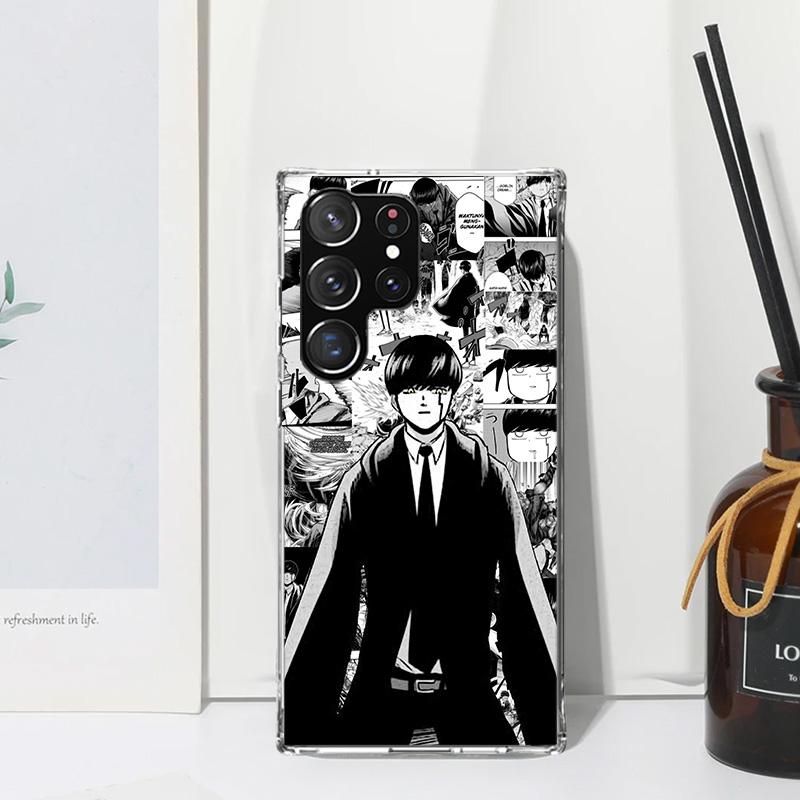 Чехол для телефона Mashle Magic And Muscles для Samsung Galaxy S26 S25 Edge S24 FE S23 S22 Ultra S21 Plus S20 + Художественные Fundas Задняя крышка Ga