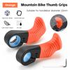 WEST BIKING MTB Bicycle Bar Ends Ergonomic Mini Thumb Grips 22.2mm Mountain Bike Handlebar Nylon Inner Bar Cover Cycling Parts