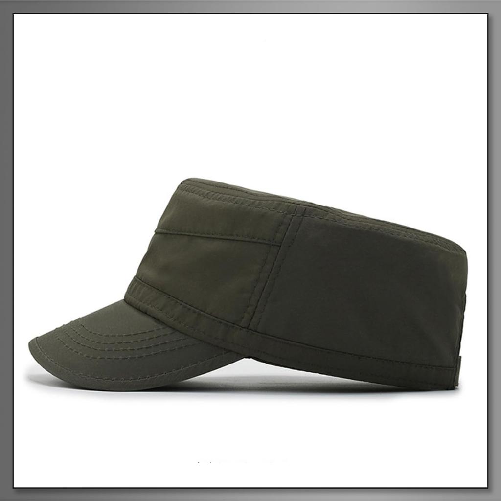 Buzz Selection Military Airsoft Work Simple CAP373 Men's Cap, Cap, Stylish, Design, Navy,