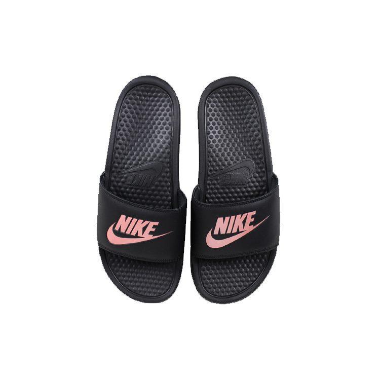 Nike Benassi Jdi Черный Розовое Золото Женские Женские 343881-007