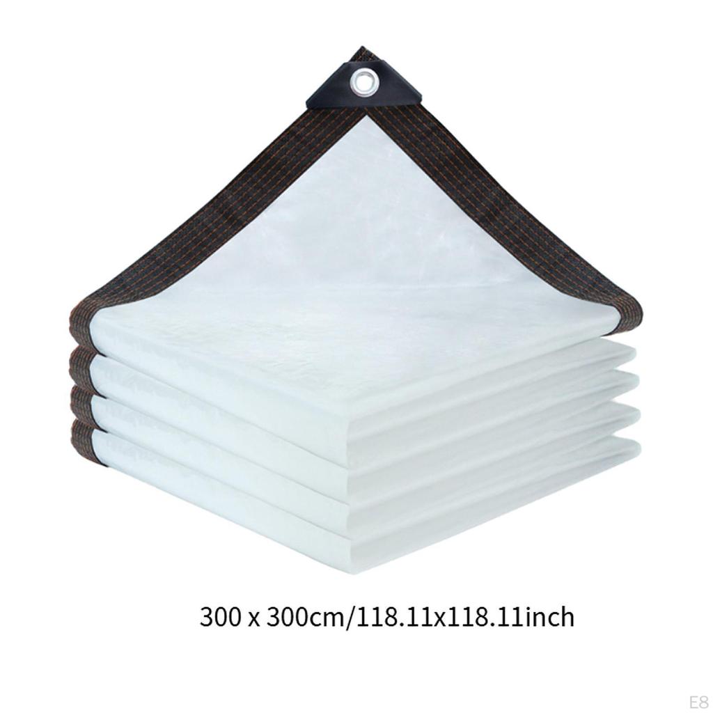 Прозрачный брезент для сада с водонепроницаемыми свойствами