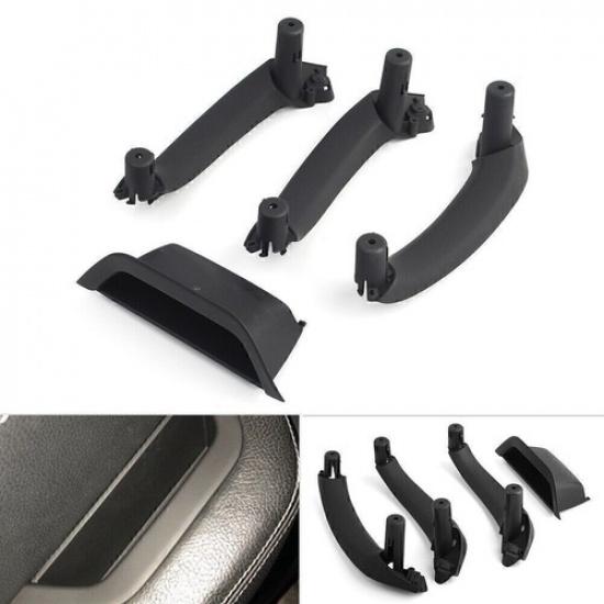 4PCS Inner Interior Door Panel Handle Cover Trims For BMW X3 X4 F25 F26 2011-17
