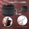 SM Goods Bed Fixed Leg Leg Restraint SM Discreet Packaging Set, Restraints, Belt, Handcuffs, Shackles, Spreading, Device, Adjustable, Training,