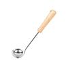 Crepe Ladle - Stainless Steel - Made In France - Beech Wood Handle - 29 Cm - Pouring Spout