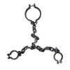 1Set Halloween Fake Chains Haunted House Horror Props Home Decoration Prisoner Costume Cosplay Accessories Plastic Link Chains