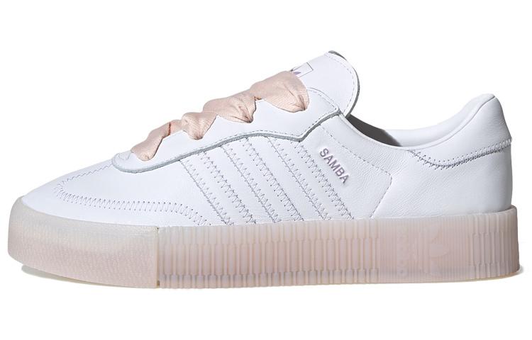 Sambarose Wmns Adidas Originals 'White Halo Pink' Women's FY3030