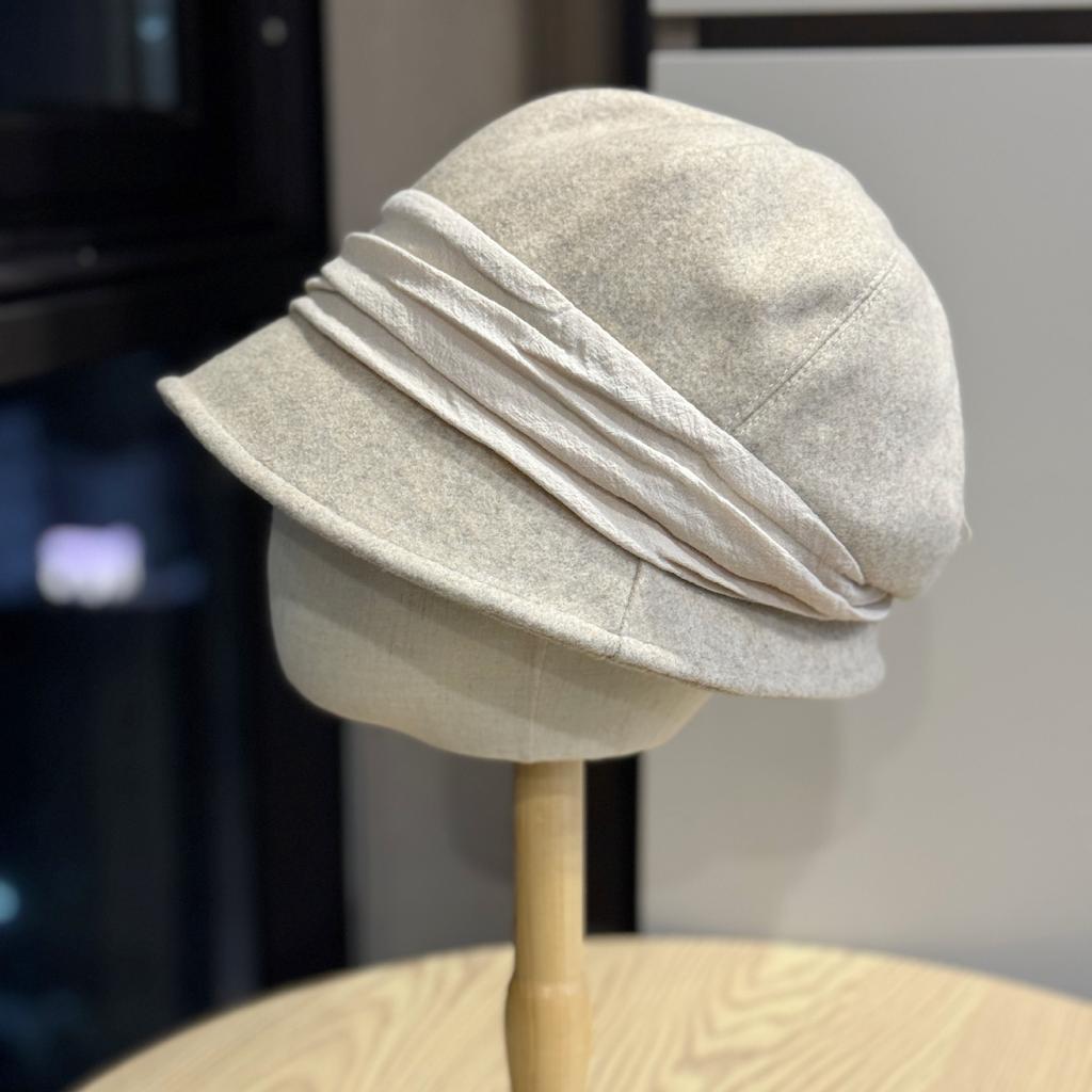 Новая осенне-зимняя шерстяная шляпа-рыбак для женщин, французская ретро элегантная женская шляпа, шляпа-ведро, тренд