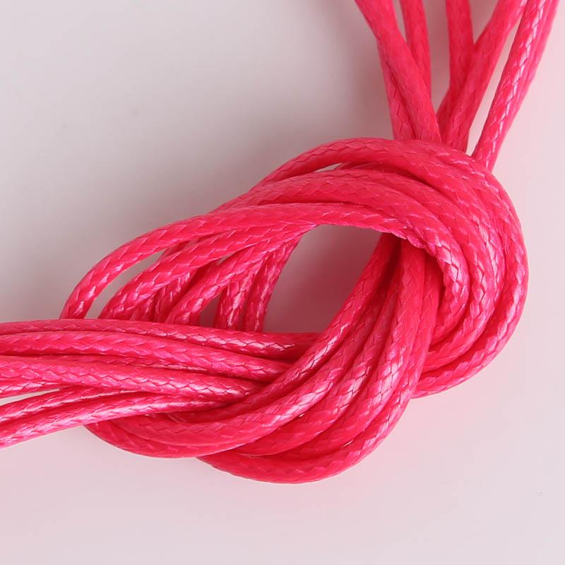 Разноцветный вощеный шнур для изготовления украшений и рукоделия