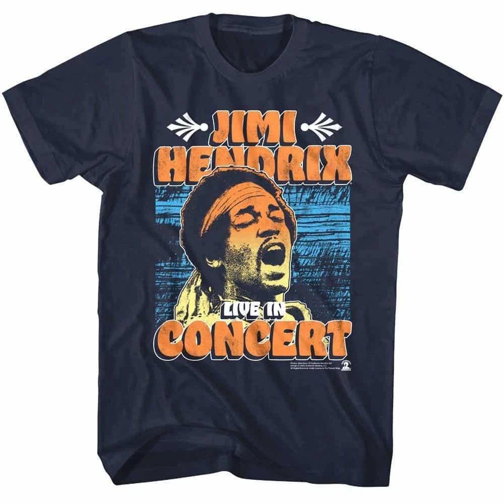 Jimi Hendrix Live Men's T-Shirt