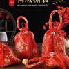 Chinese Wedding Candy Drawstring Handbag and Favor Bag
