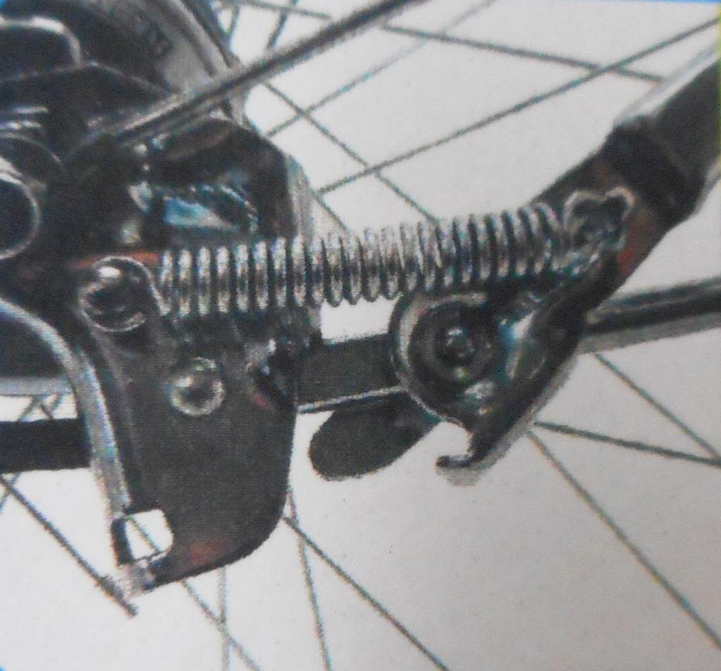 SAGISAKA Bicycle Stand Replacement Spring M Size Black 14011