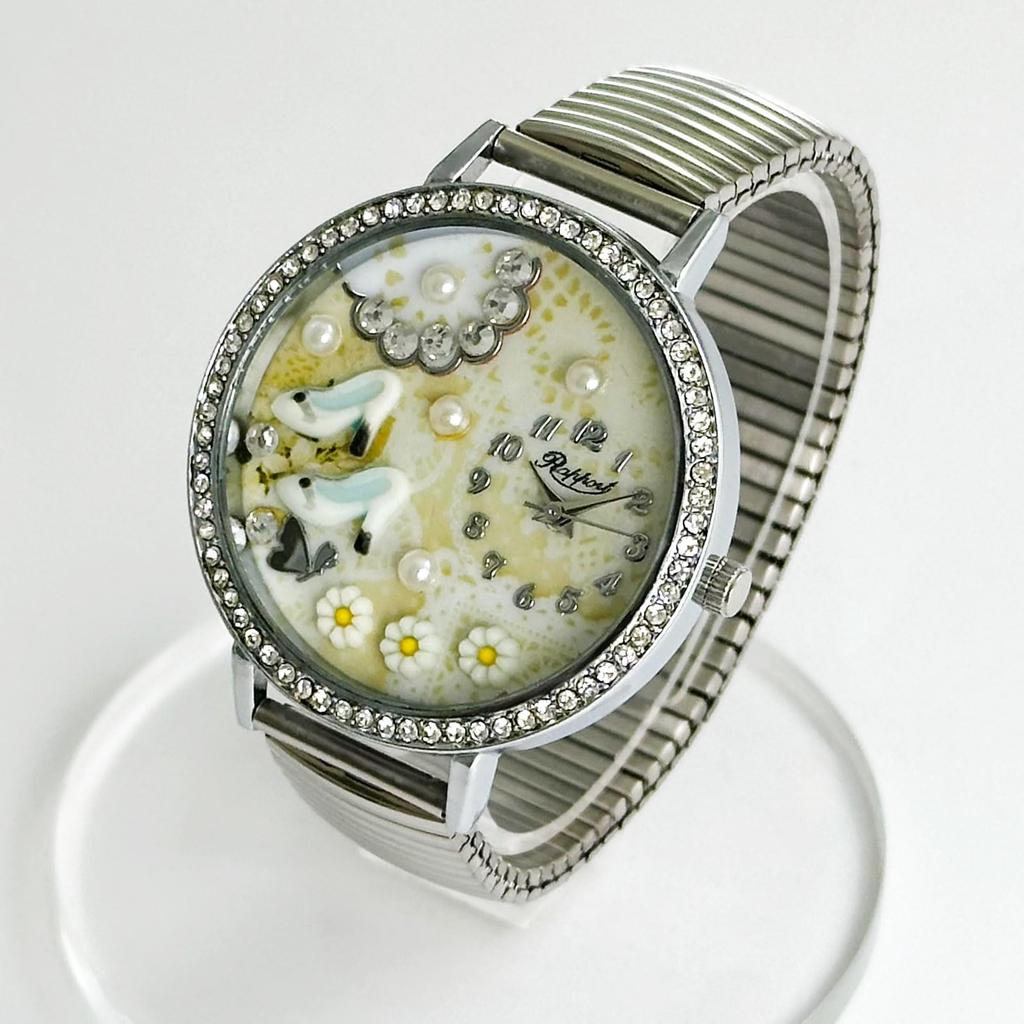 Wristwatch Rapport Fancy Bellows Watch 167001 Silver [Takeuchi Shoji] Women's