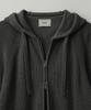 ANOTHER OFFICE Hooded Knit Parka (Heather Charcoal)