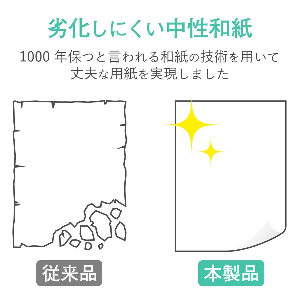 Elecom 250 листов бумаги ручной работы васи в средневековом стиле, А4, листы, долговечная [изготовлена из бумаги, прочная], Япония, EJK-BWA4250