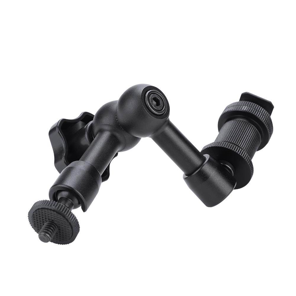 7-дюймовый шарнирный регулируемый фрикционный Magic Arm для крепления на горячий башмак для работы с камерами