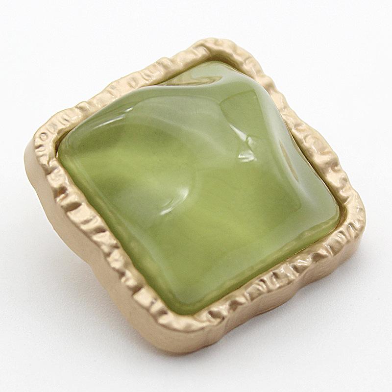 Винтажные металлические пуговицы с ножкой квадратные круглые для зимнего пальто декоративные для замены DIY принадлежности для рукоделия швейная отделка 6 шт./лот