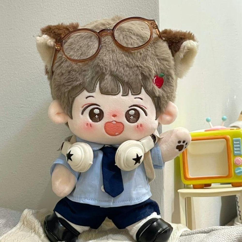 JK Uniform Preppy Cotton Doll‘s Clothes Plush Stuffed Cotton Doll Outfit Dress Birthday Gift