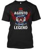 Футболка 'Team Agosto Lifetime Member Legend' Сделано в США Размеры от S до 5XL