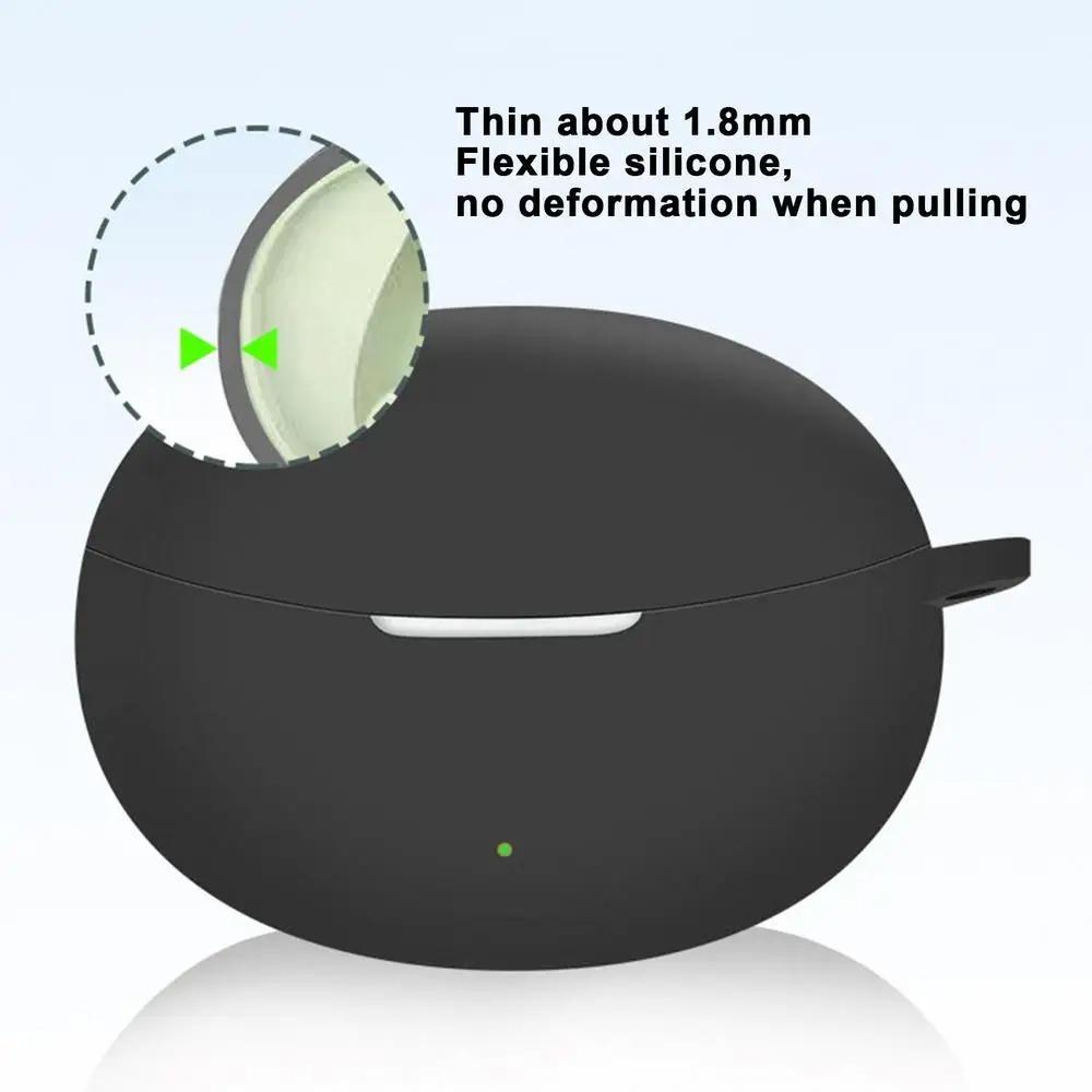 Силиконовый защитный чехол для наушников, чехол для зарядки наушников, чехол для OPPO Enco Air3 Pro для дома/путешествий