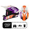 Full Face Off-Road Motorcycle Helmet Adults ABS Material DOT Certified Dirt Bike S M L XL