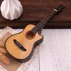 Dolls House Miniature Guitar Desk Decor Guitar Scale Model Acoustic Guitar Toys Guitar Ornaments