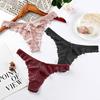 Lace Panties Women Seamless Briefs Soft Lingerie Low-rise Hollow Underwear Tempting Thongs Female Underpants