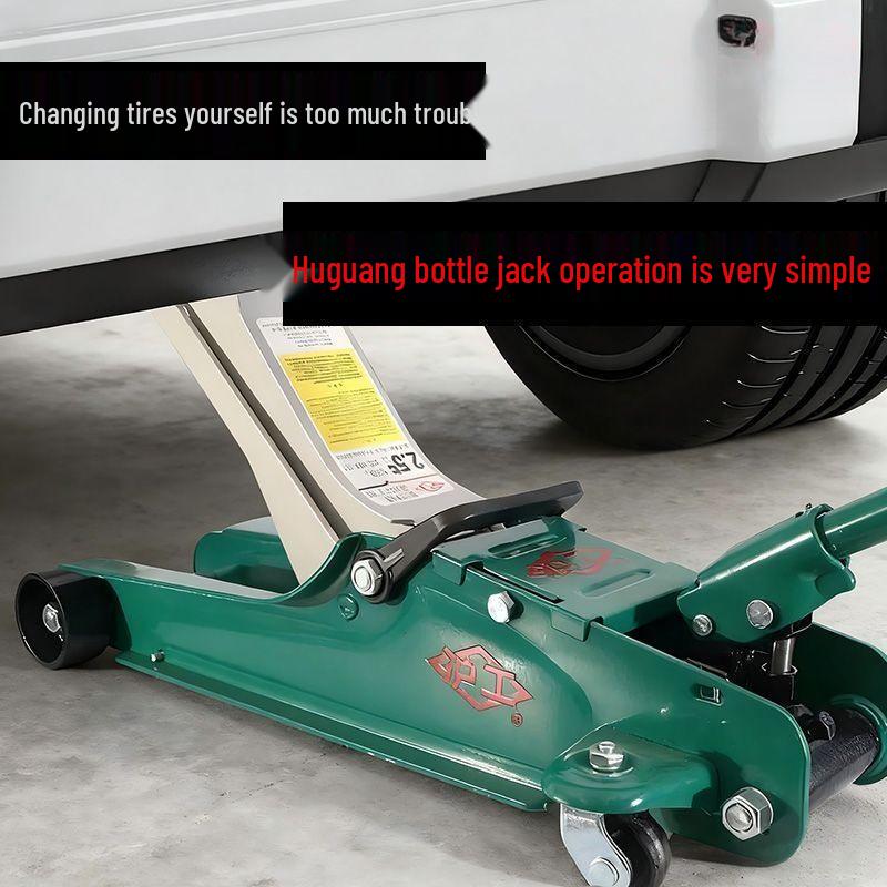 Гидравлический домкрат для автомобилей и внедорожников (Грузоподъемность 35 тонн) - Идеально для смены шин, Цельное изделие, Бесплатная доставка