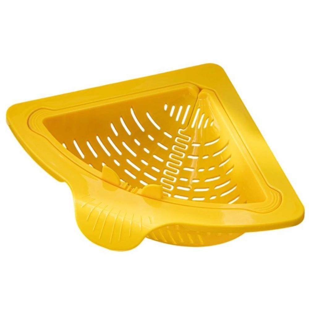 Triangle Sink Strainer Basket Creative Detachable Automatic Dumping Filter Basket Multifunctional One Click